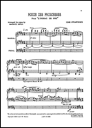 Book cover for Igor Stravinsky: Ronde Des Princesses (Organ)