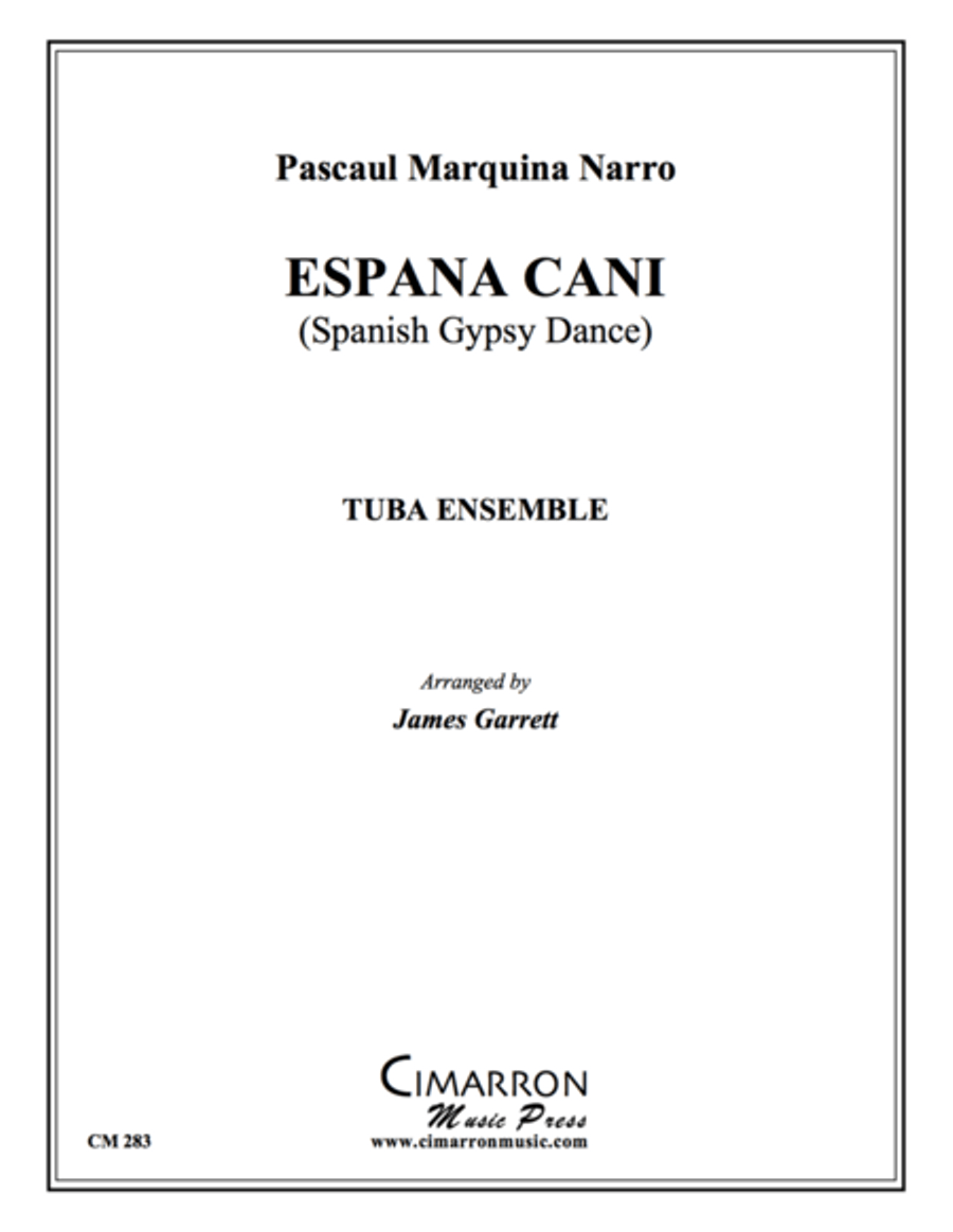 Espana Cani Espana Cani Large Ensemble scores gallery preview page 1