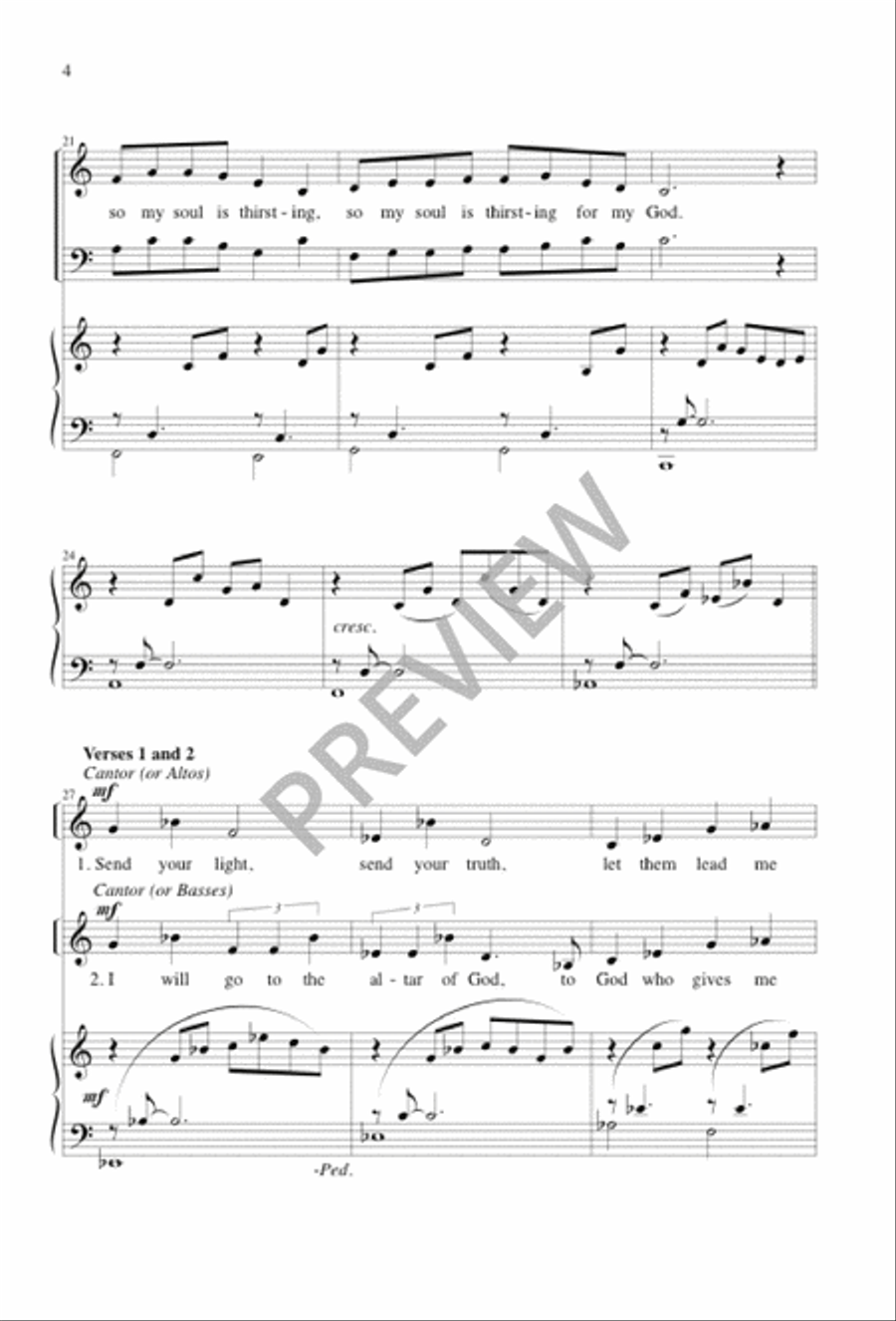 As the Deer 4-Part scores gallery preview page 3