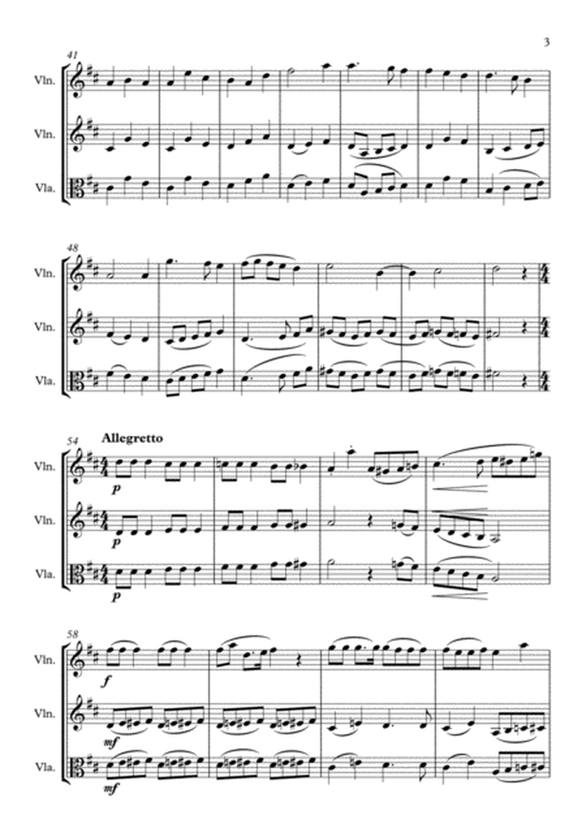 An American Christmas Carol Medley, for Violin Duet or Violin and Viola image number null