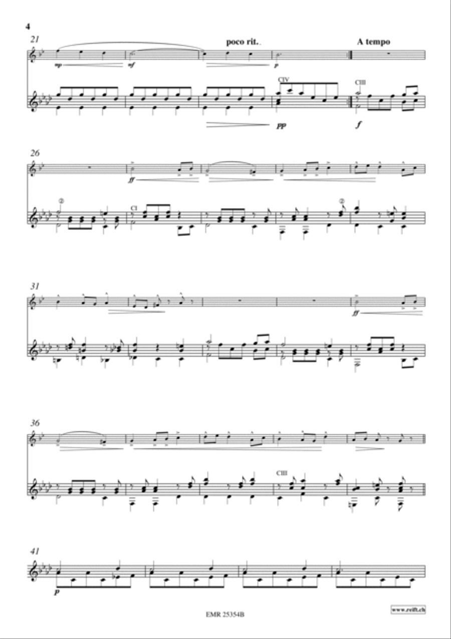 2 Waltzes 2 Waltzes Trumpet scores gallery preview page 5