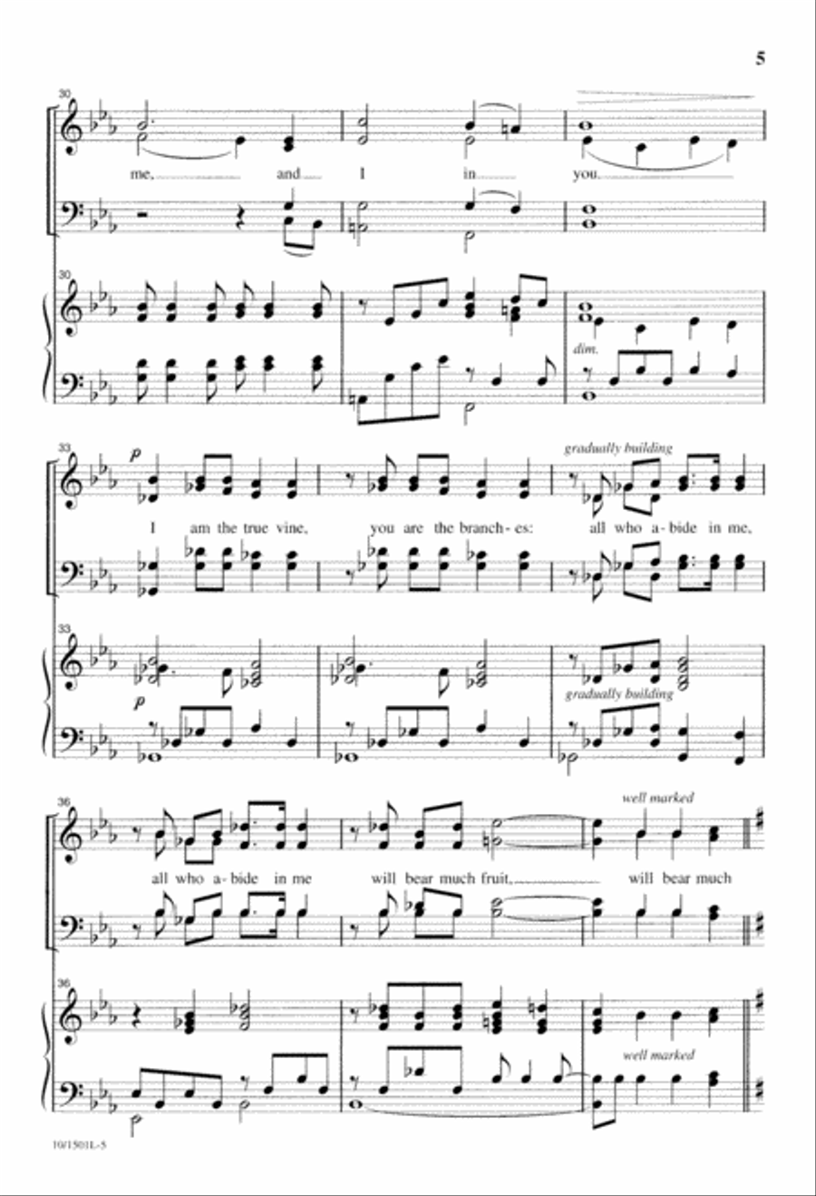 If You Love Me, Keep My Commandments 4-Part scores gallery preview page 5