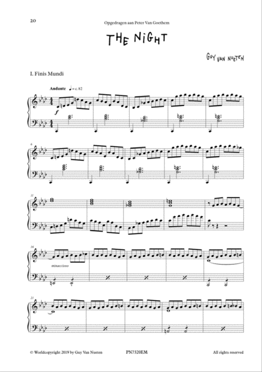 Contact for Piano Solo (Album) Piano Solo scores gallery preview page 4