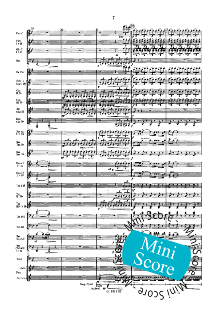 March to Mars March to Mars Concert Band scores gallery preview page 11