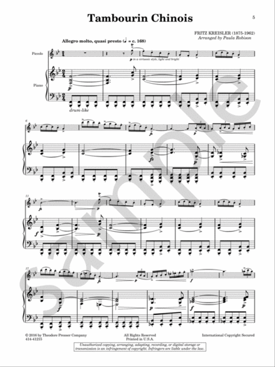 Sparklers Sparklers Chamber Music scores gallery preview page 3