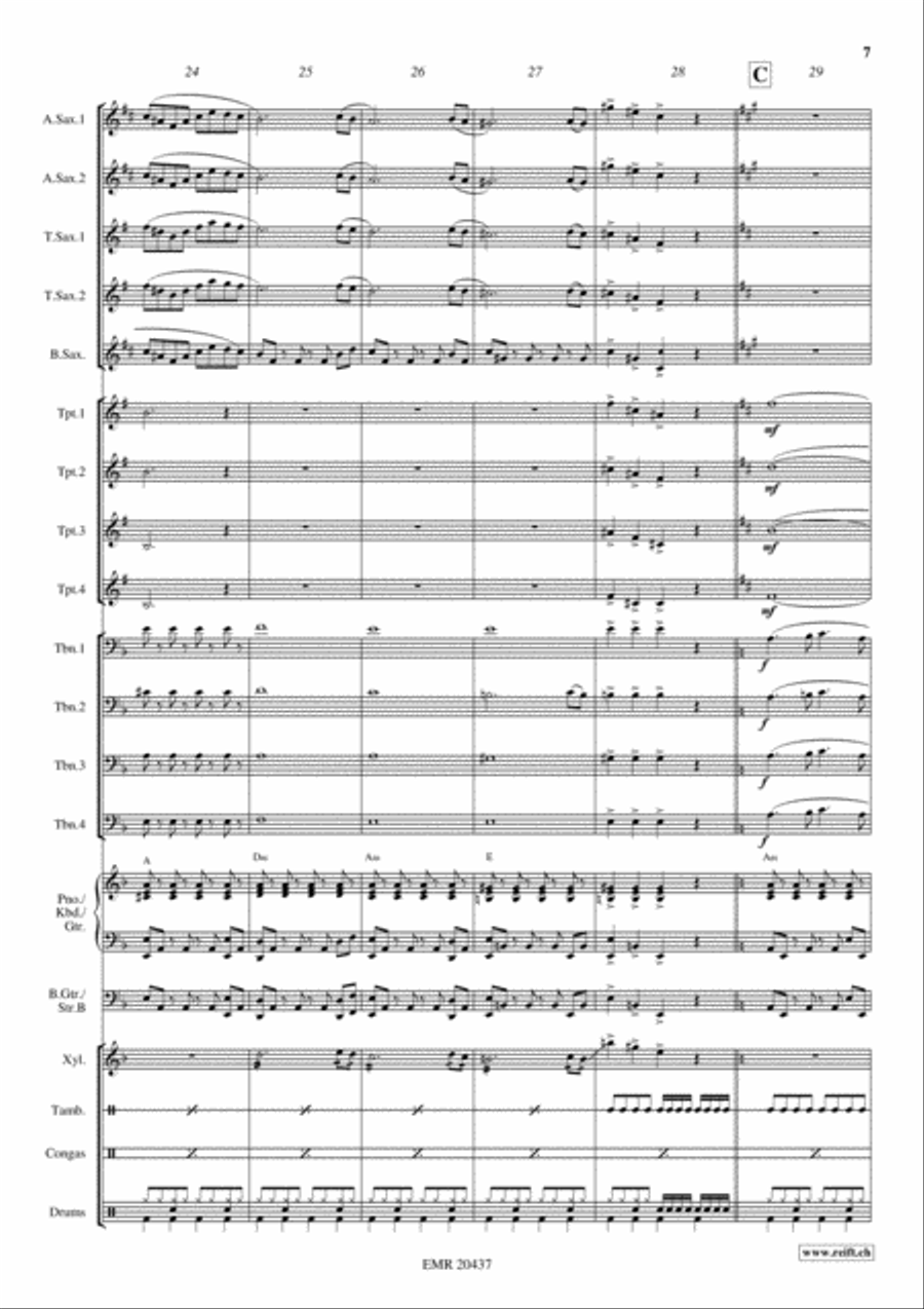 Hits From Russia Hits From Russia Big Band scores gallery preview page 8