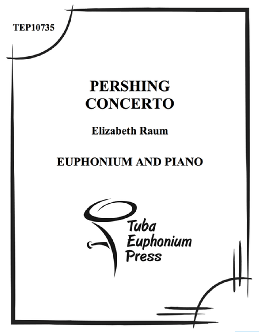 Pershing Concerto Euphonium scores gallery preview page 1