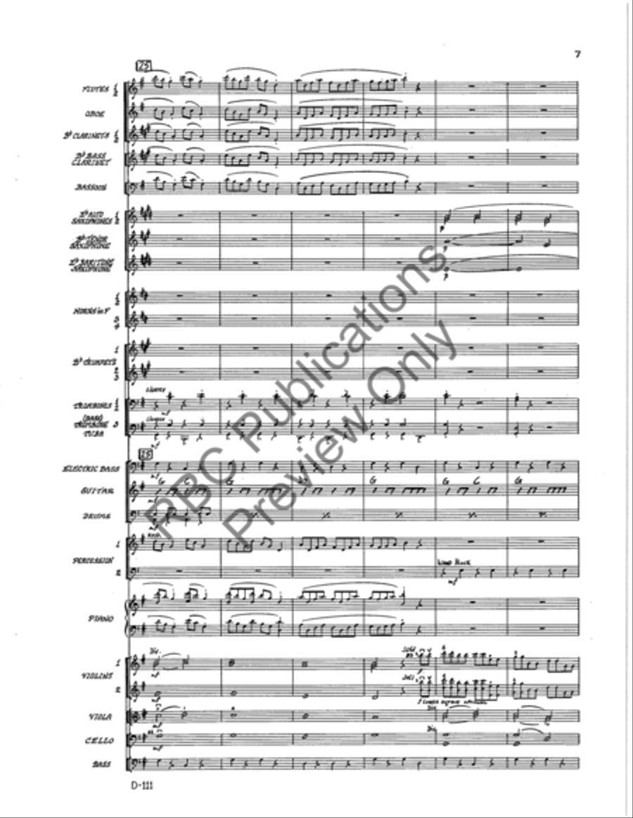 Wildwood Flower Full Orchestra scores gallery preview page 8