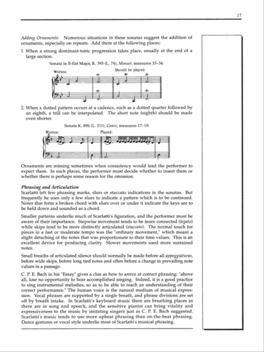 At the Piano with Scarlatti Piano Solo scores gallery preview page 16