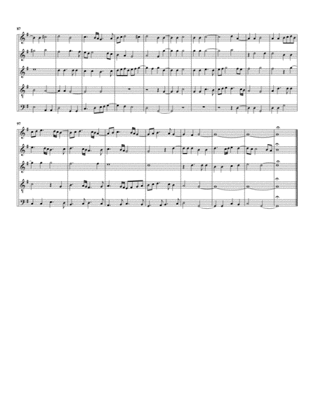 Ave Regina Coelorum (arrangement for 5 recorders)