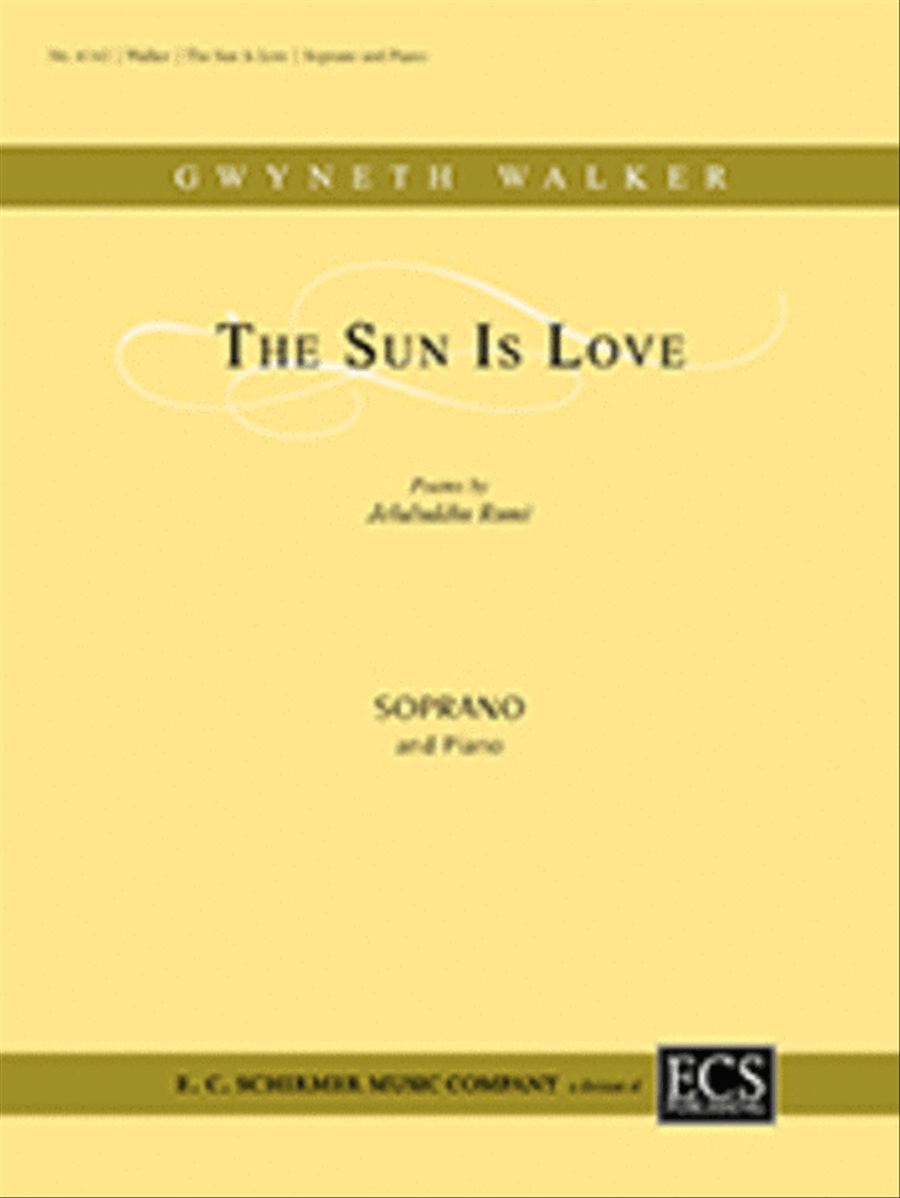 The Sun is Love High Voice scores gallery preview page 1