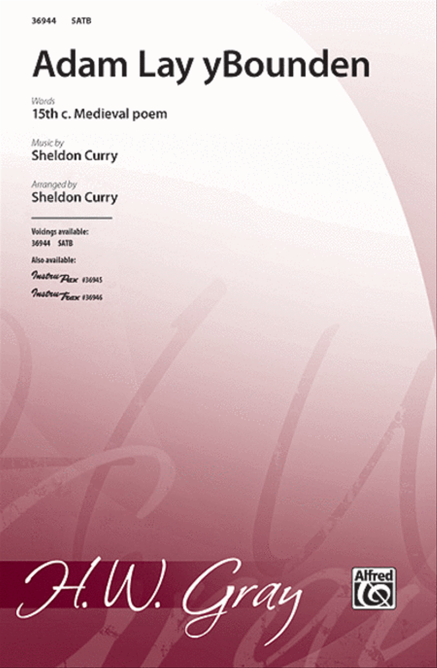 Adam Lay yBounden 4-Part scores gallery preview page 1