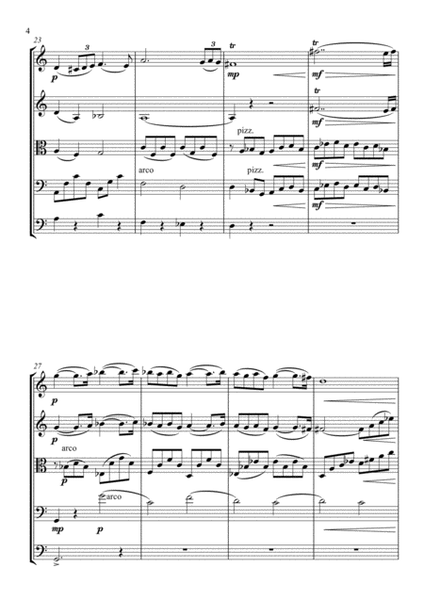 Pavane - G. Faure - For Strings (Full Score and Parts)