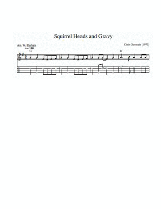 Book cover for Squirrel Heads and Gravy - for Ukulele