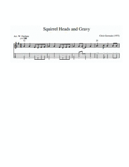 Squirrel Heads and Gravy - for Ukulele image number null