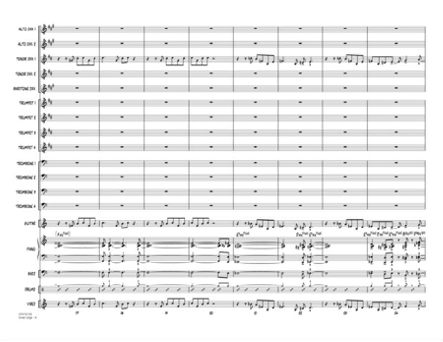 Inner Urge - Conductor Score (Full Score) Jazz Ensemble scores gallery preview page 4