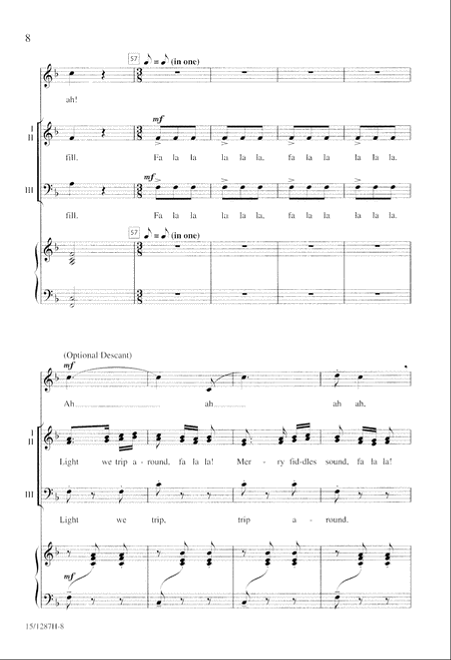 Winter Carnival Winter Carnival 3-Part scores gallery preview page 8