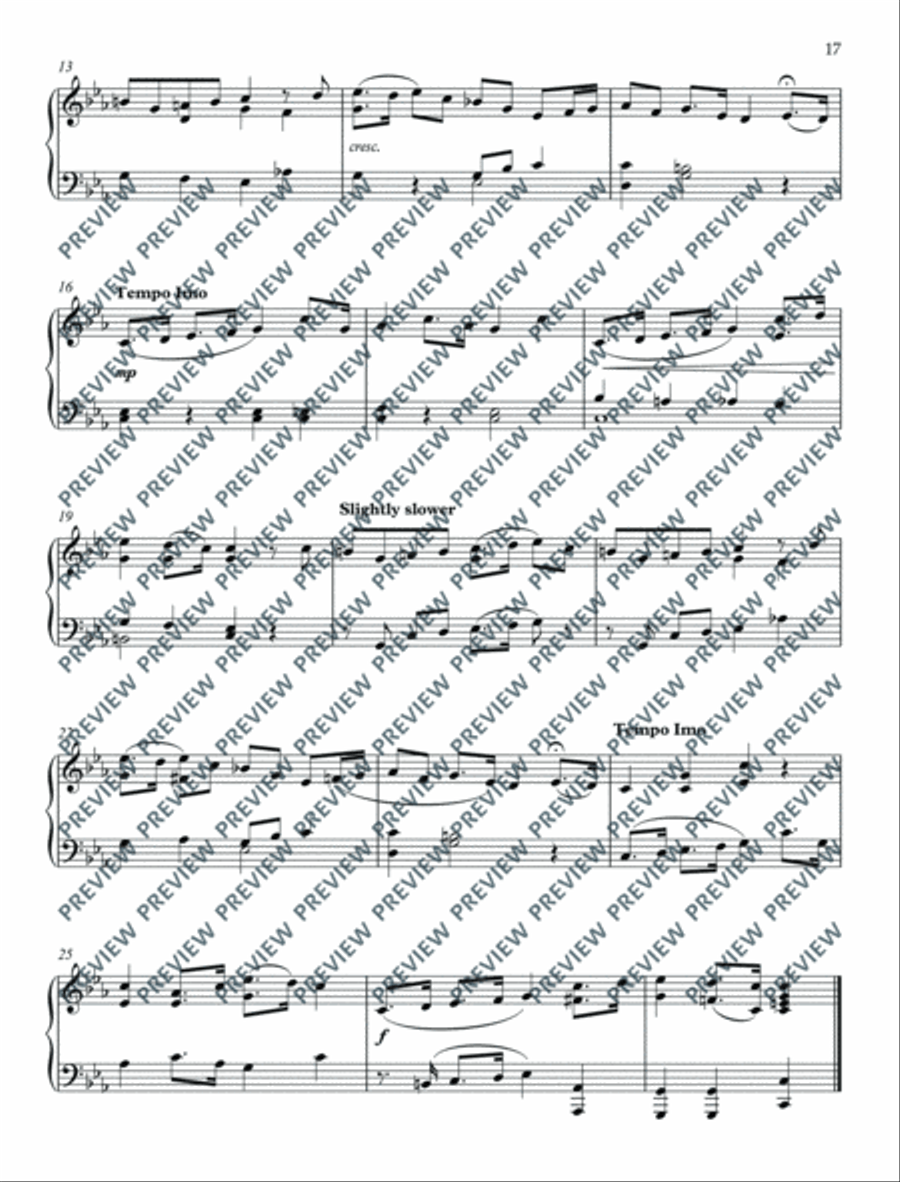 Scottish Folk Tunes for Piano Piano Solo scores gallery preview page 18