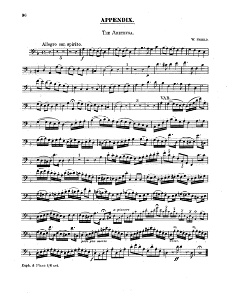Practical Tutor for the B-flat Euphonium Euphonium scores gallery preview page 7