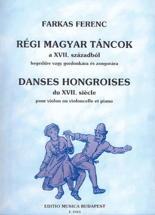 Book cover for Early Hungarian Dances-vcl/pno