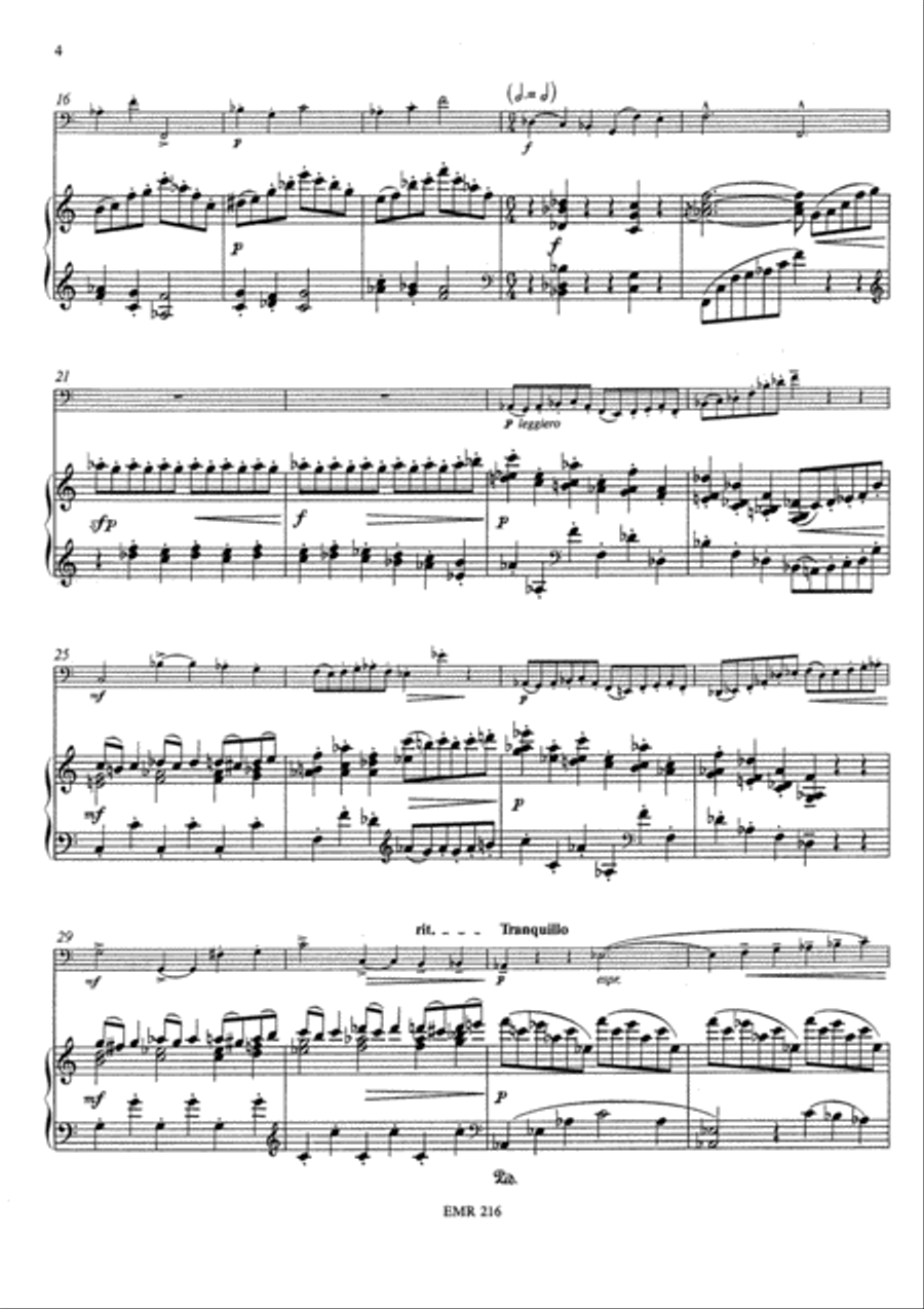 Allegro Maestoso Bass Trombone scores gallery preview page 5