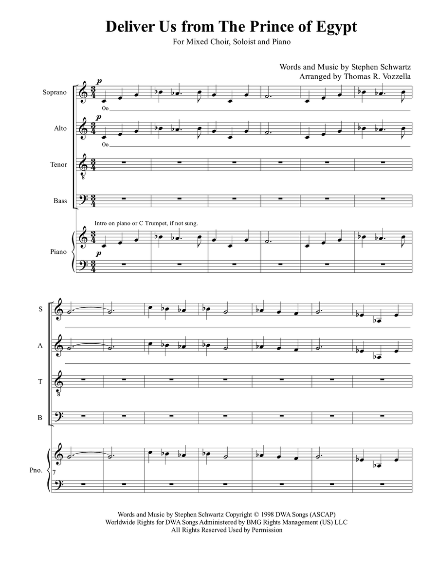 Deliver Us 4-Part scores gallery preview page 2