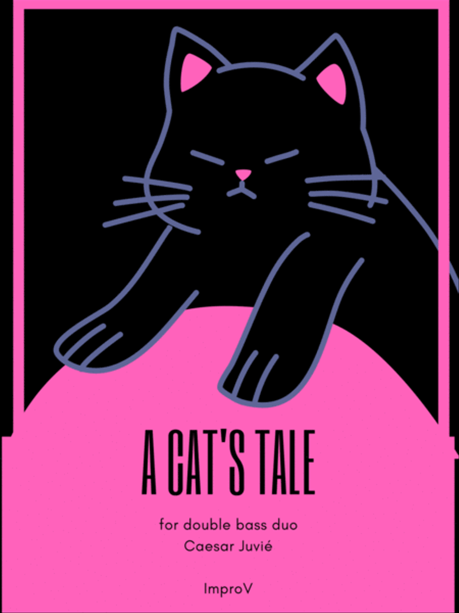 A cat's tale - for double bass duo String Duet scores gallery preview page 1