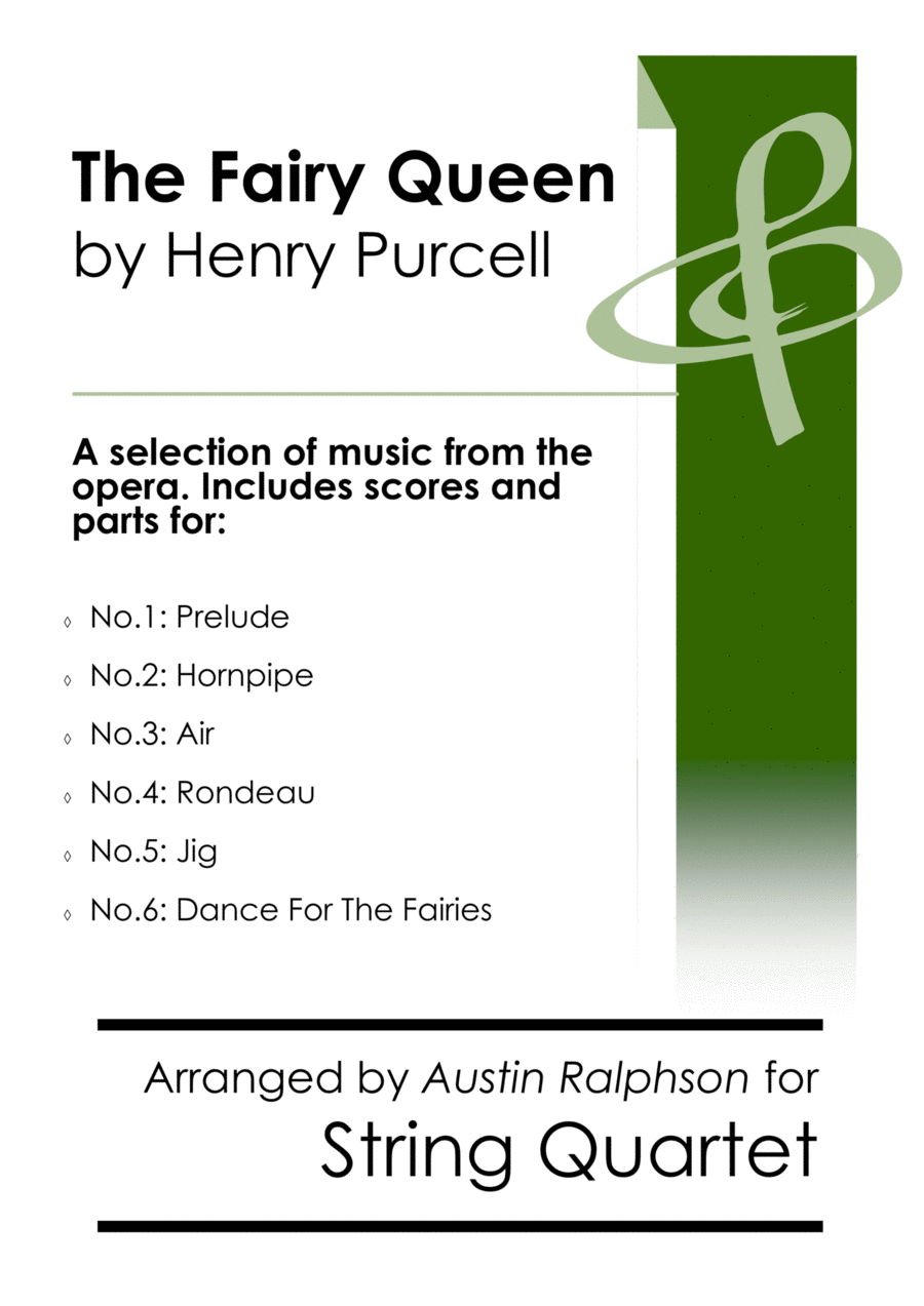 COMPLETE: The Fairy Queen (Purcell): A selection of 6 pieces - string quartet String Quartet scores gallery preview page 1