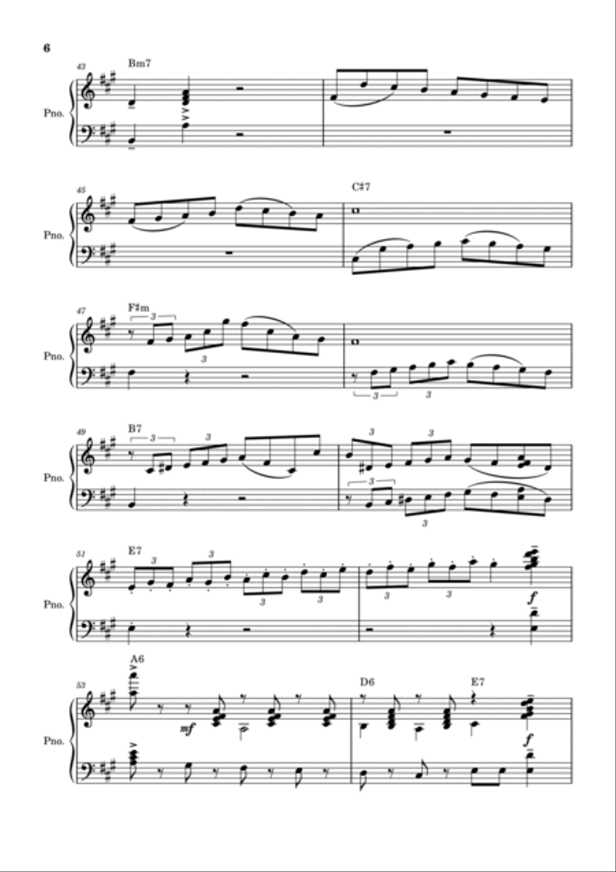 My Baby Just Cares For Me Voice scores gallery preview page 6