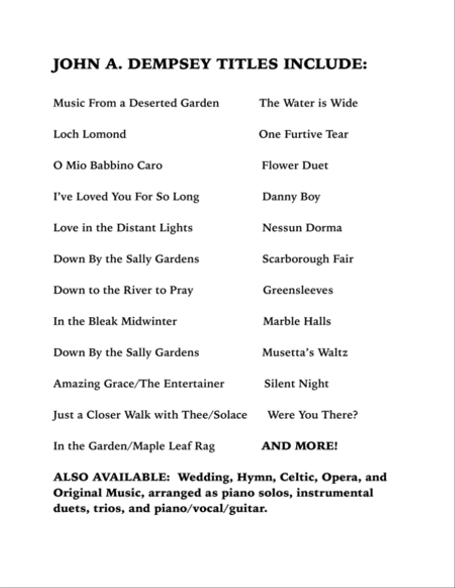 In the Bleak Midwinter (Trio for Clarinet, Alto Sax and Piano) Small Ensemble scores gallery preview page 2