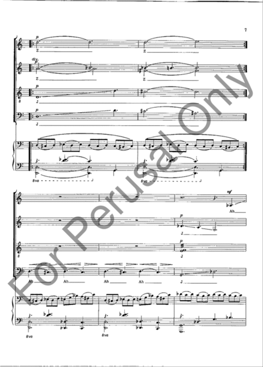 Valley of Shadows Valley of Shadows 4-Part scores gallery preview page 7