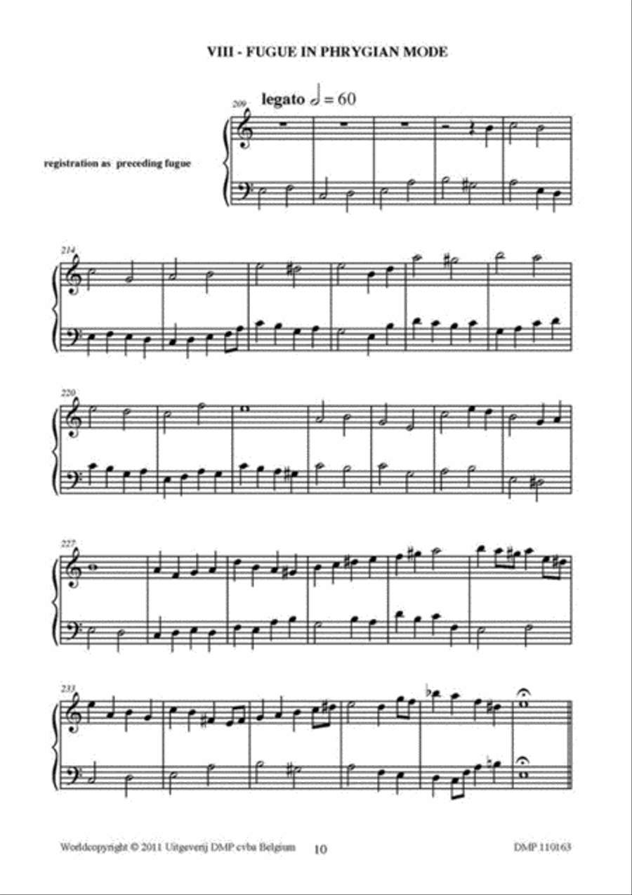 18 Fugues In 2 Parts 2-Part scores gallery preview page 5