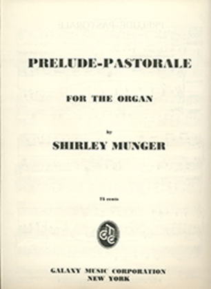Book cover for Prelude-Pastorale