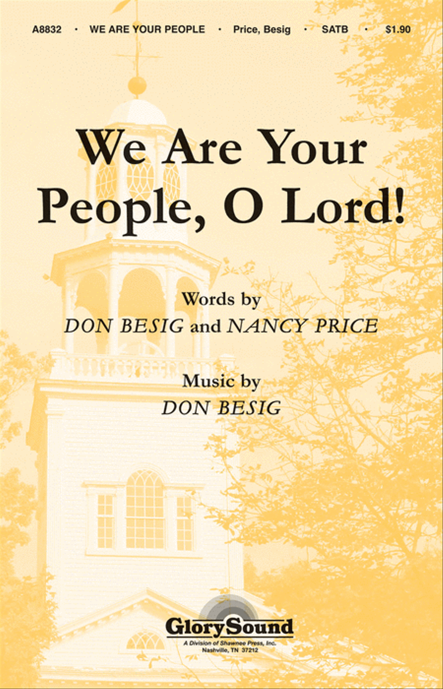 We Are Your People, O Lord! 4-Part scores gallery preview page 1