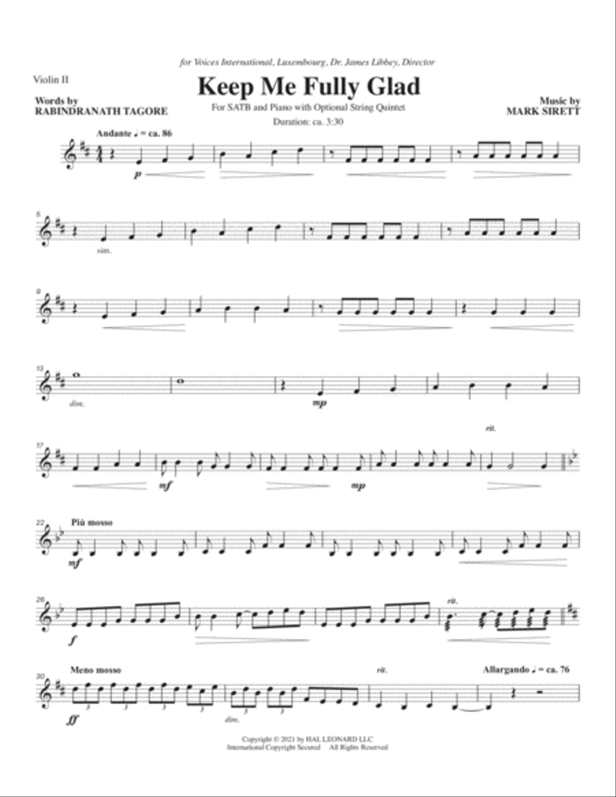 Keep Me Fully Glad - Cello Choir scores gallery preview page 4
