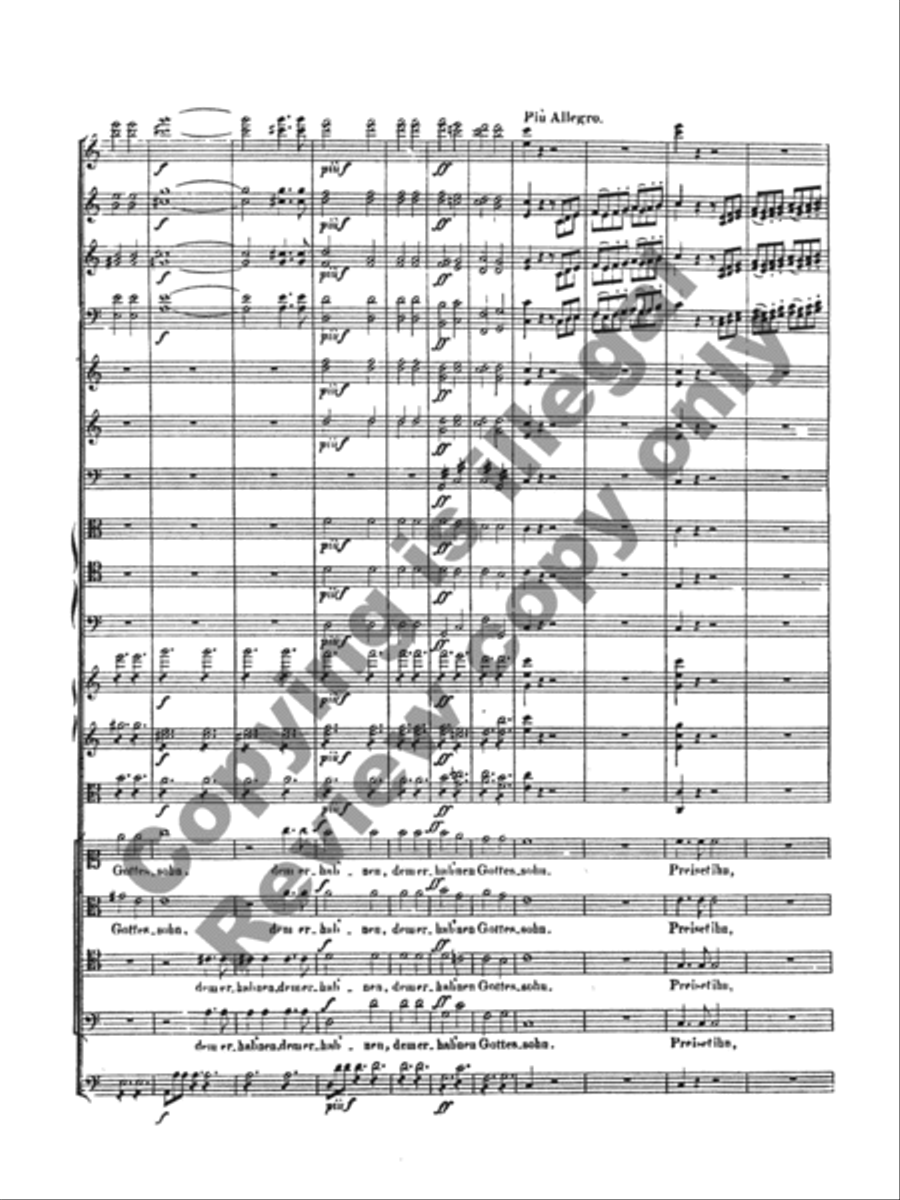 Hallelujah Chorus (Hallelujah unto God's Almighty Son!) (Orchestra Score and Parts) Choir scores gallery preview page 40