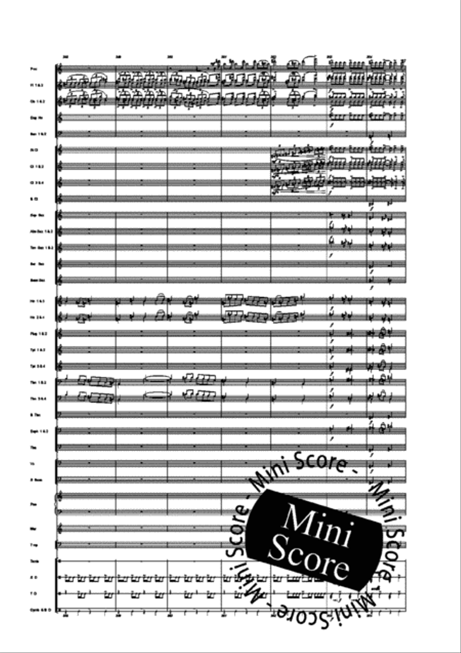 Tetis Tetis Concert Band scores gallery preview page 39