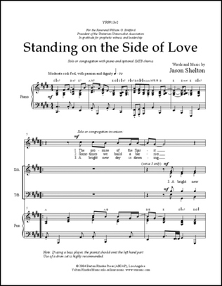 Standing on the Side of Love