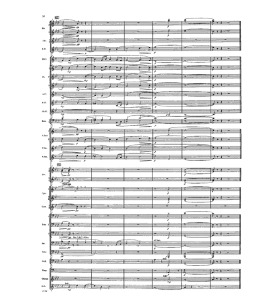 Panis Angelicus Concert Band scores gallery preview page 12