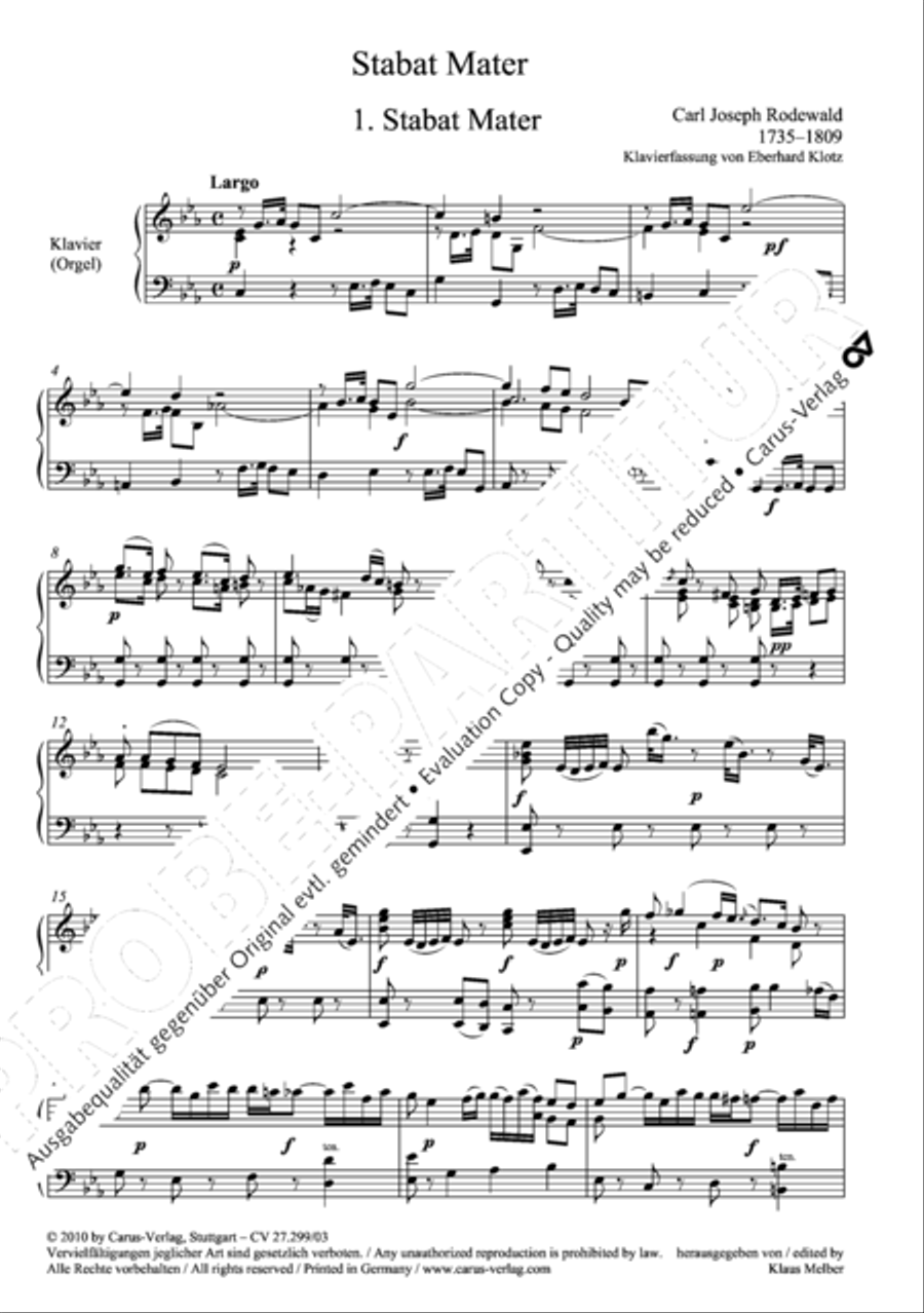 Stabat mater Stabat mater Women's Choir scores gallery preview page 8