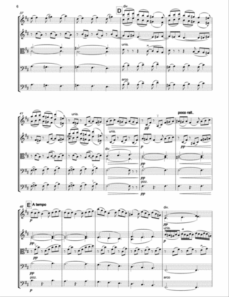 FRANCK Prélude Op.18 for string orchestra String Orchestra scores gallery preview page 5