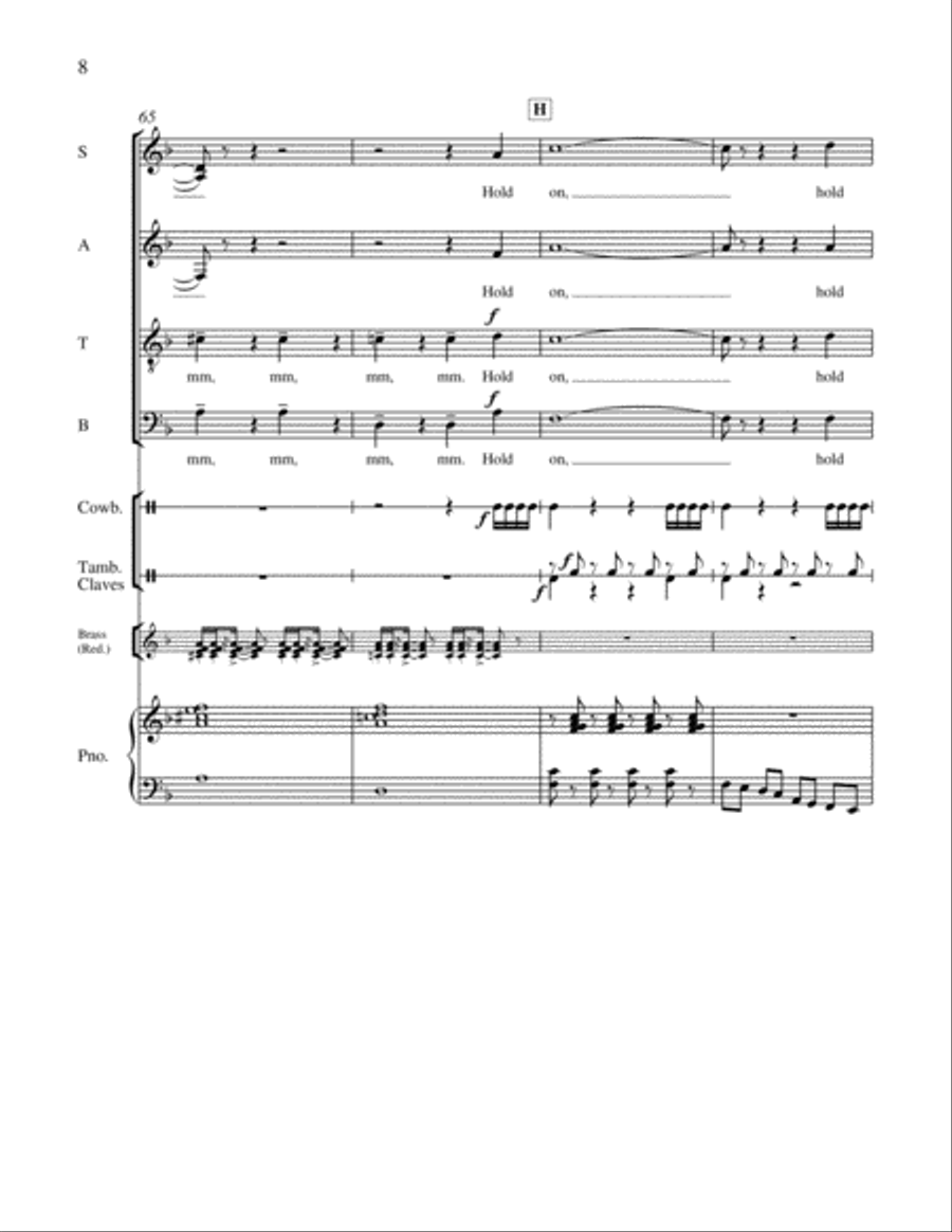 Together in Song: 3. The Gospel Plow 4-Part scores gallery preview page 6