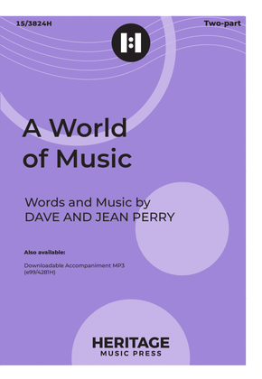 Book cover for A World of Music