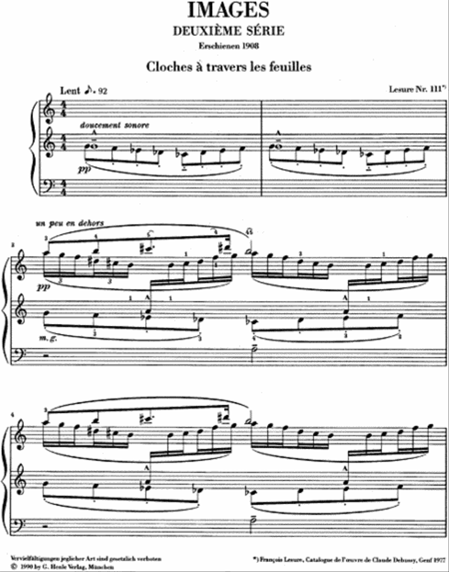 Images – 2e Série Piano Solo scores gallery preview page 2
