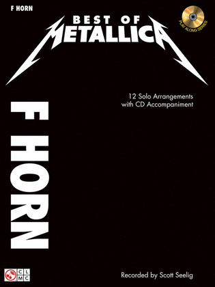 Book cover for Best of Metallica for French Horn