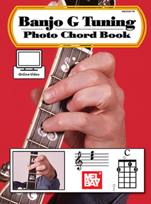 Book cover for Banjo G Tuning Photo Chord Book