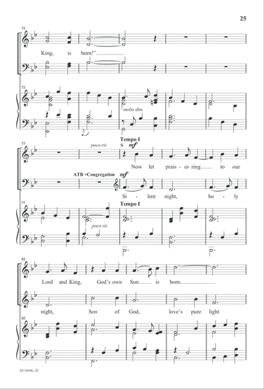 Let Us Adore Him Let Us Adore Him 4-Part scores gallery preview page 27