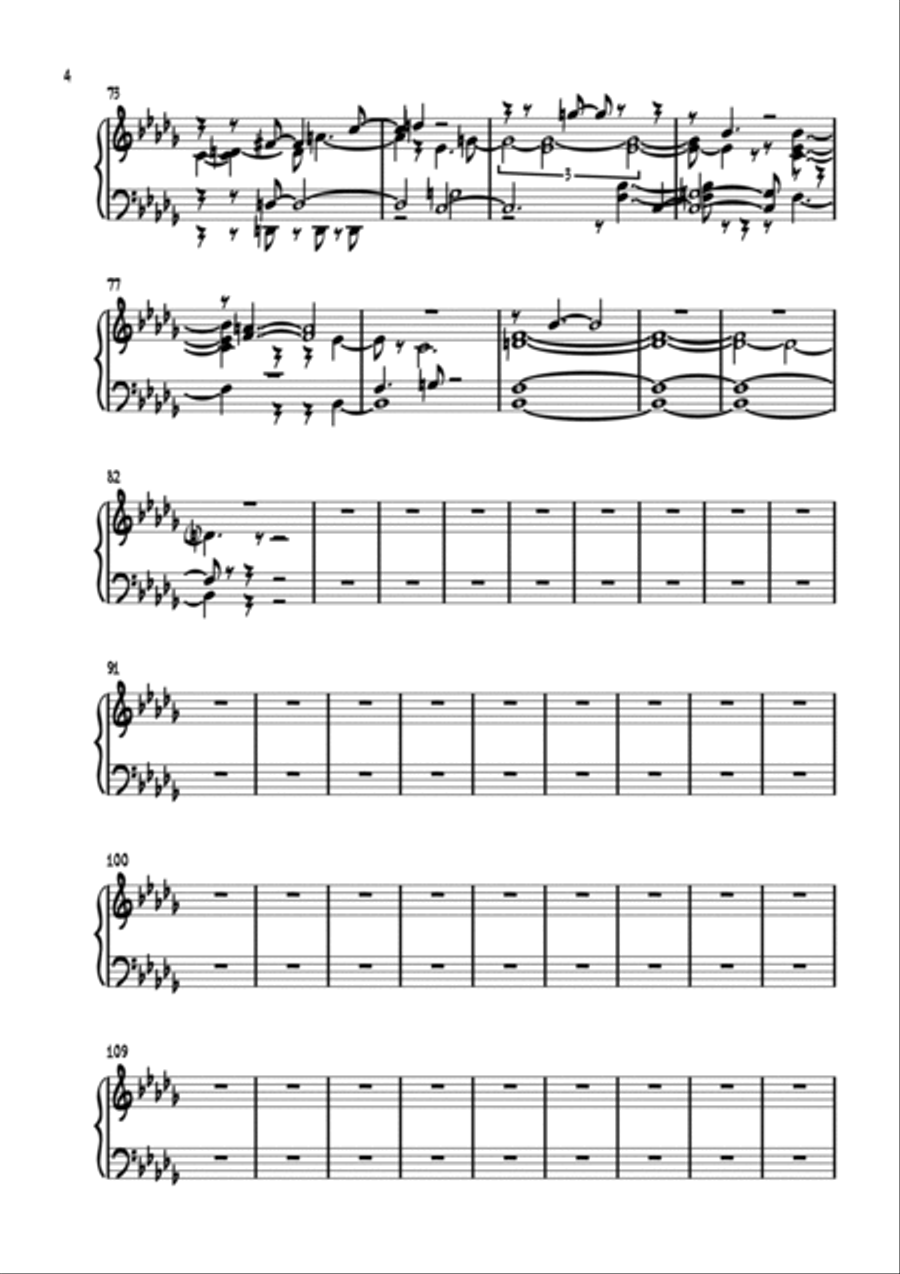 Walk By Faith Piano Solo scores gallery preview page 4