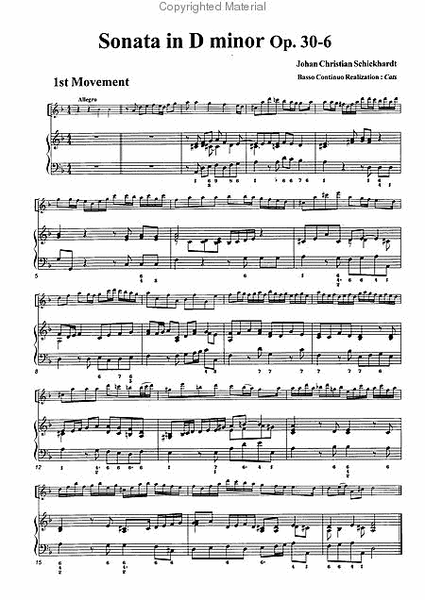 Sonata D minor, Op. 30-6 image number null