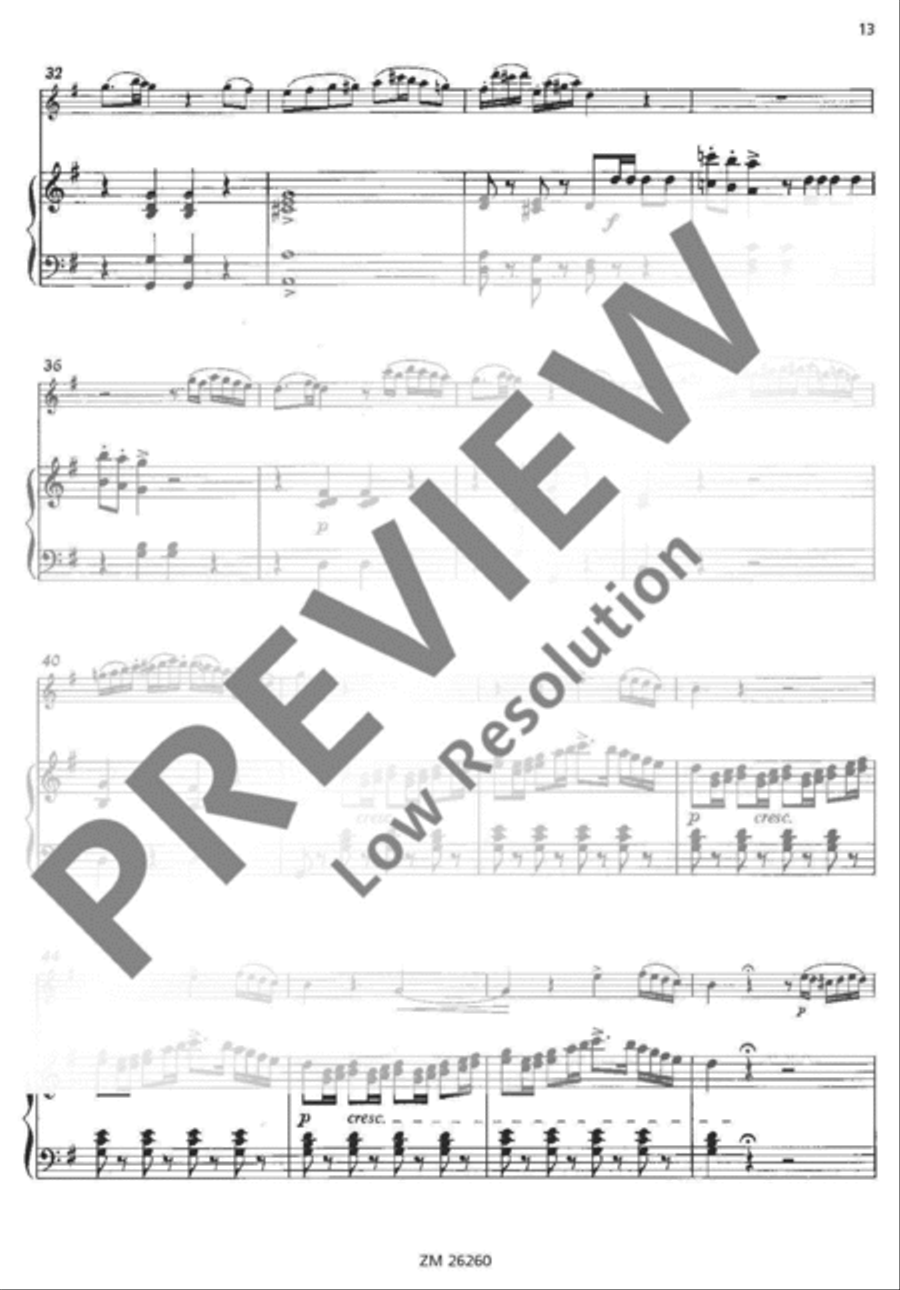 Opera Scenes Opera Scenes Flute Solo scores gallery preview page 14